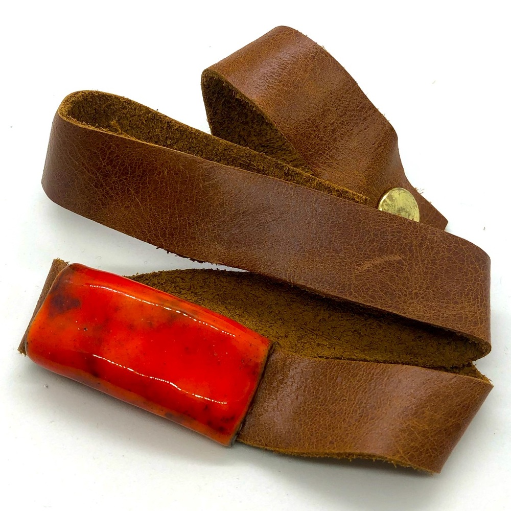 leather wrap bracelet